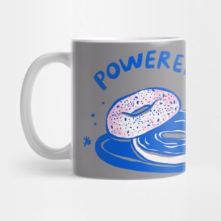 Powered by Bagels Mug